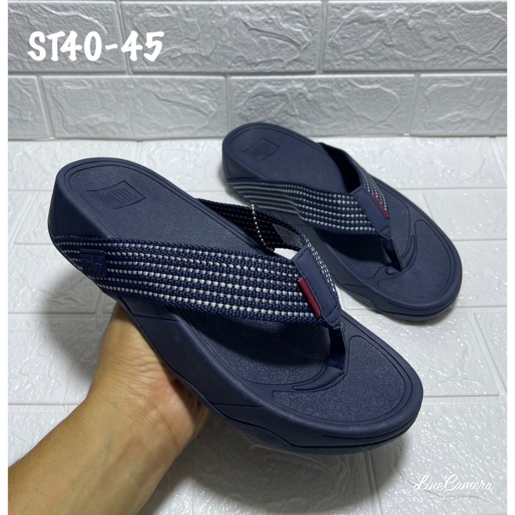 รองเท้าเพื่อสุขภาพ Fitflop ผู้ชาย Size 40---44 แบบมาไหม่ พื้นนุ่มสายสลิงใส่ทนทานไม่ขาดง่าย ใส่สบายมาก รับรองสินค้าตรงปก