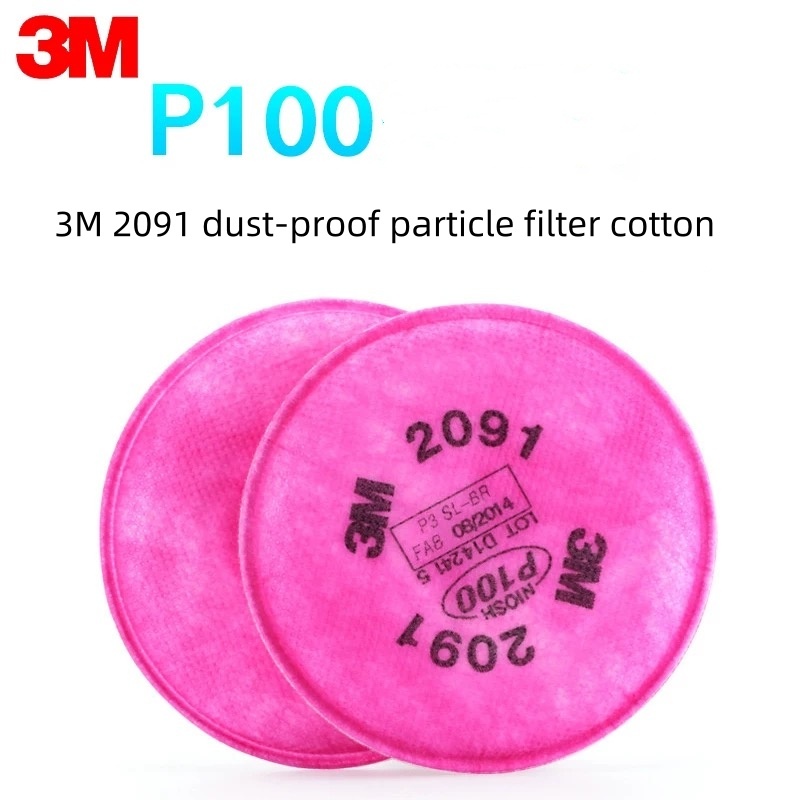 3m กรองรุ่น 2091 ( ส่งจากไทย ) สำหรับกรองฝุ่น ฟูมโลหะ ละออง ผง pm2.5
