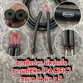 ยางยิงปลามัดสำเร็จ ยางแปซิฟิค (PACIFIC) ขนาด 12 มิล รู 3 มิล…