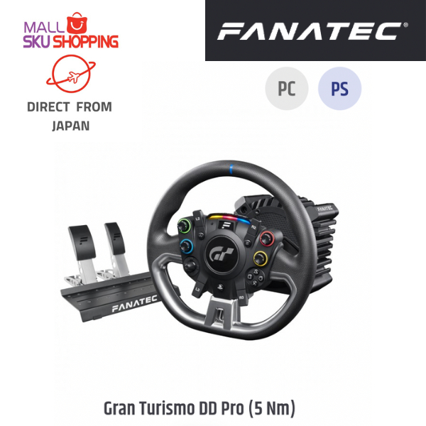 【ส่งตรงจากญี่ปุ่น】FANATEC Gran Turismo DD Pro (5 NM) อุปกรณ์เสริมพวงมาลัย สําหรับเกมแข่งรถ PC PS
