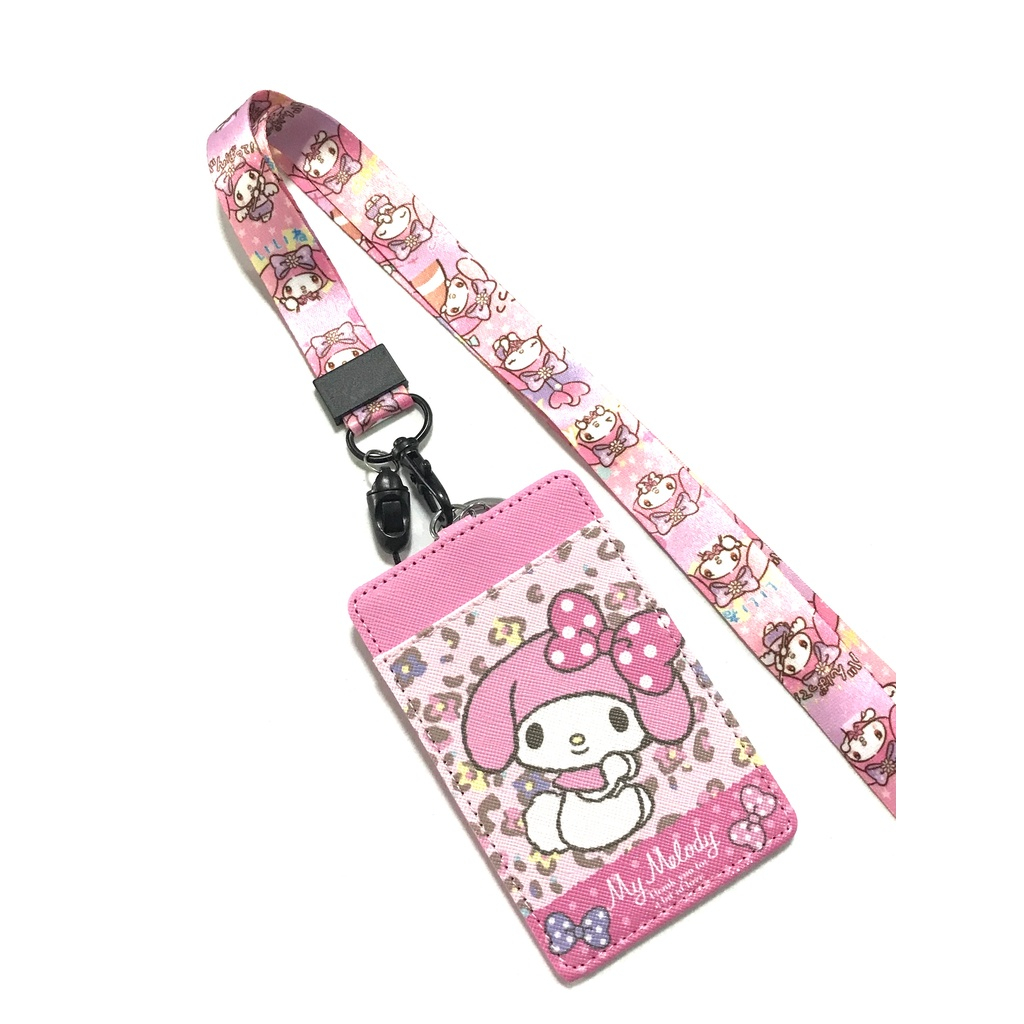 สายคล้องคอ   ที่ใส่บัตร พร้อมสายคล้องคอ ลาย มายเม งานดี สวยงาม BY 8118 SHOP