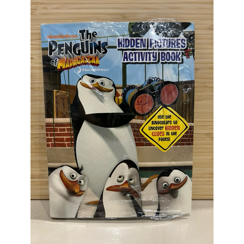 The Penguin of Madagascar Hidden Pictures Activity Book (Dreamworks)