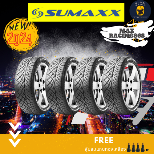SUMAXX รุ่น Maxx Racing 86s  ยางรถกะบะ  255/50R18 255/55R18 245/45R18 (ราคาต่อ 4 เส้น) ยางใหม่ปี23-24🔥