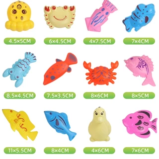 ของเล่นตกปลา ตกปลาแม่เหล็ก สระน้ำ แถมสูบลม fishing game ของเล่นเด็กเสริมพัฒนาการ
