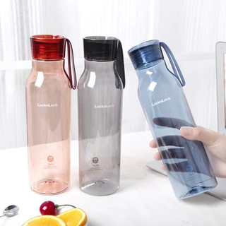 LocknLock ขวดน้ำดื่ม ECO BOTTLE 550 มล. รุ่น HLC644 ขวดน้ำพลาสติกแบบใส คุณภาพพรีเมียม พร้อมสายคล้อง