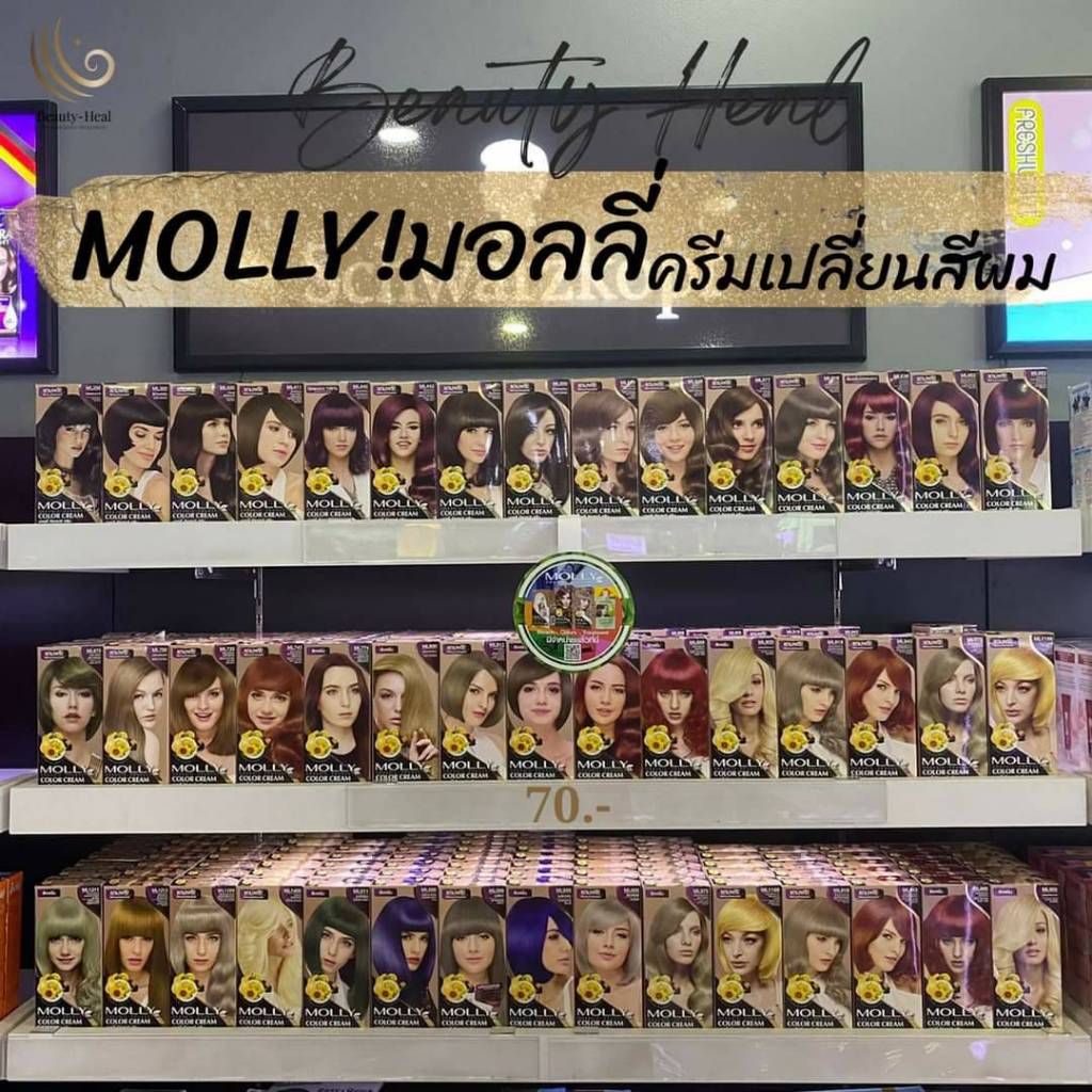Molly Color Cream มอลลี่ คัลเลอร์ ครีม 100ml.