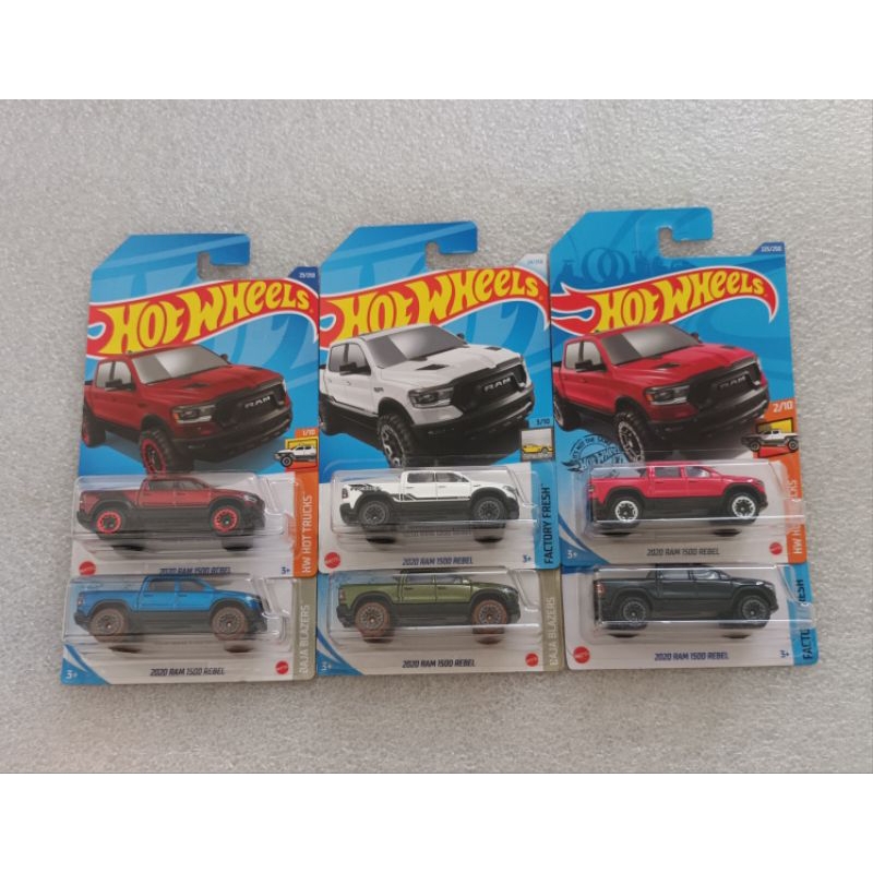 Hotwheels 2020 ram 1500 rebel