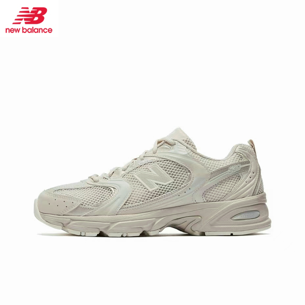 New Balance รองเท้าผ้าใบ รองเท้าแฟชั่น New Balance NB 530 ของแท้100% 【ชานมอ่อน】