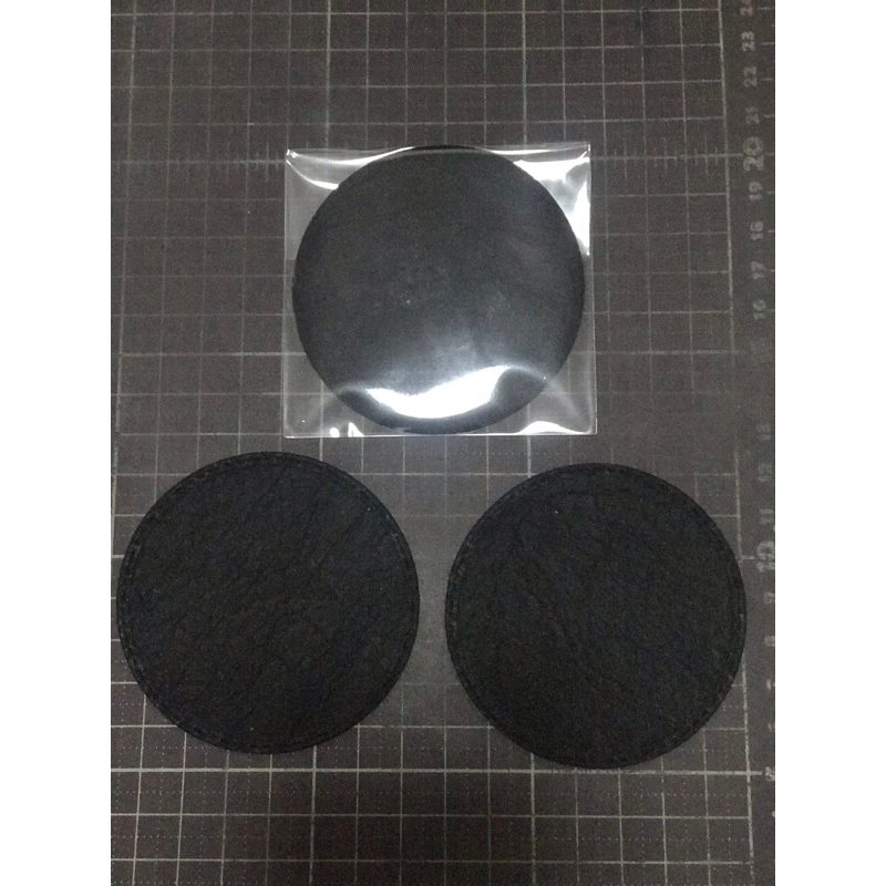 KHM รหัส 753 ผ้าสักหลาดตัดวงกลม ขนาด 7.1 ซม. จำนวน 2 ชิ้น ราคา 8 บาท