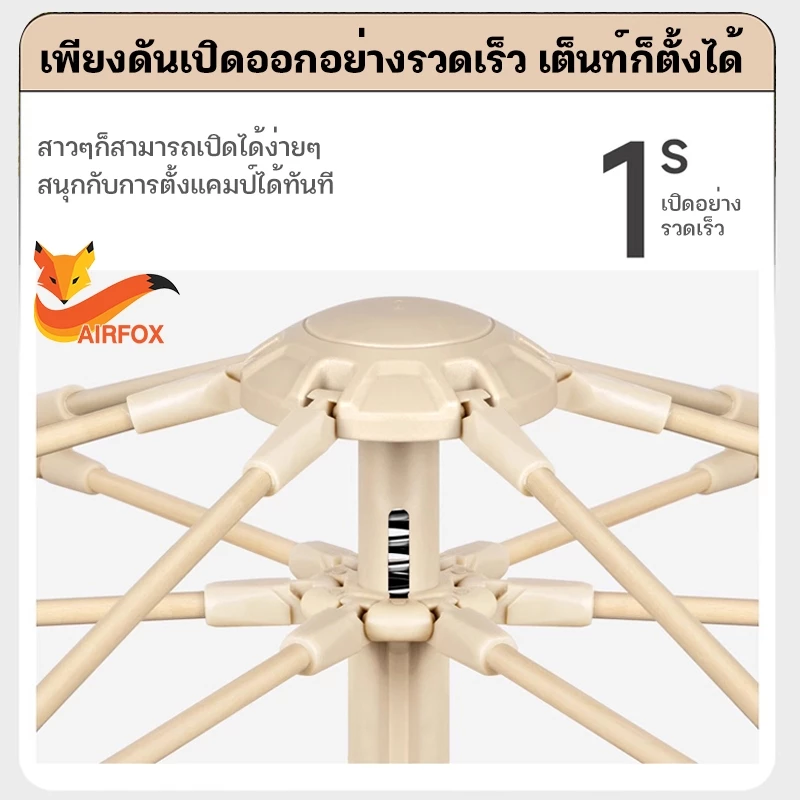 AF เต็นท์แคมป์ปิ้ง นอน 1-2/3-9 คน เต็นท์สนาม เต็นท์เดินป่า thumbnail 5