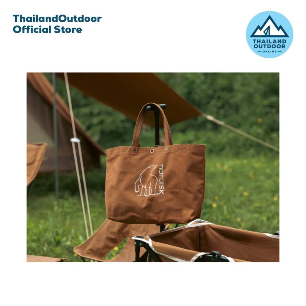 Nordisk กระเป๋า รุ่น Tote Bag Heavy Canvas Dachshund