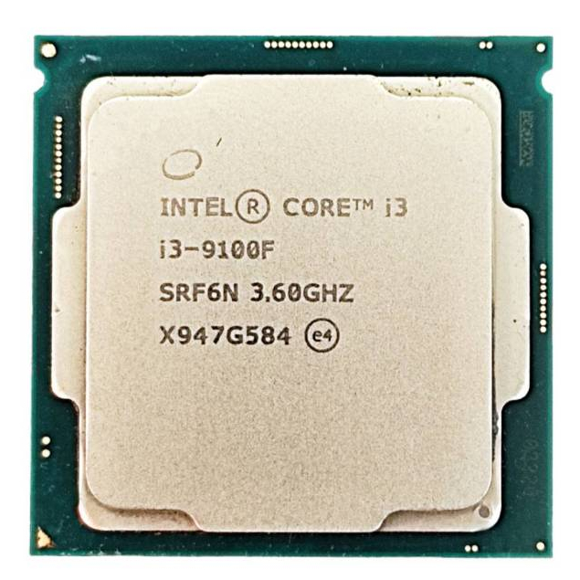 Cpu Intel Core I3-9100F 3.6GHz 4C/4T LGA1151 V.2 (GEN 9)