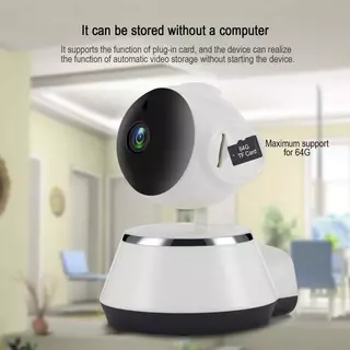 กล้องวงจรปิด wifi อินฟราเรด การติดตามอัตโนมัติสำหรับ ดูออนไลน์จากโทรศัพท์ของคุณ Home Security APP:V380 Pro