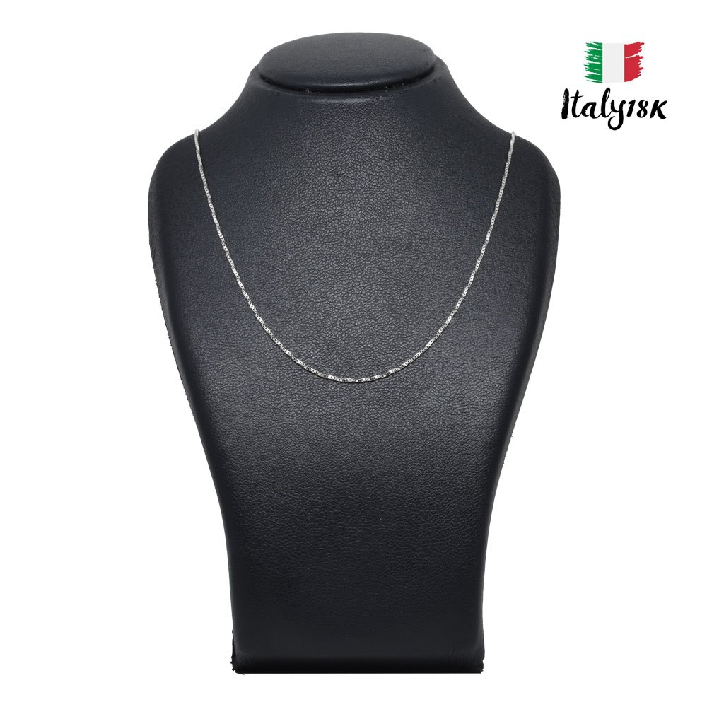 สร้อยคอทองคำแท้ สร้อยอิตาลี่ ITALY 18K (Au 750) C0101A