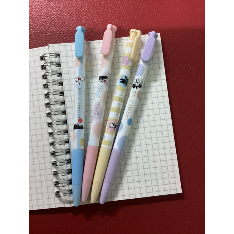 M&G QBP627R7 ปากกาลูกลื่น หมึกน้ำเงิน 0.5 mm. ลาย GASPARD ET LISA