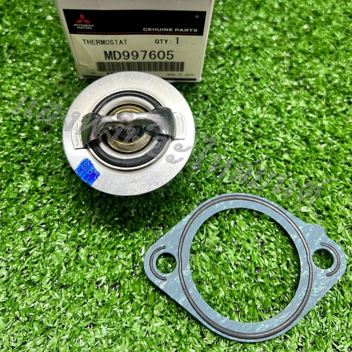 Mitsubishi แท้ศูนย์ วาล์วน้ำ CYCLONE STRADA 2.5 (K64/4D56) 76.5 องศา เปิดเร็ว วาวล์น้ำ ไซโคลน สตาด้า