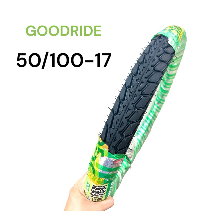 ยางนอก 50/100-17 ลายดรีม Goodride H699 ยางไทย ผลิตปีใหม่  คุณภาพเกินราคา มอเตอร์ไซค์