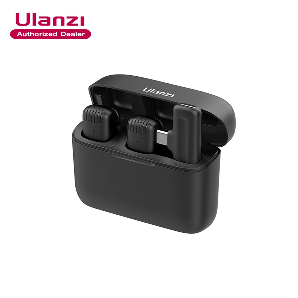 Ulanzi j12 wireless lavalier microphone system Type C  Lighning
