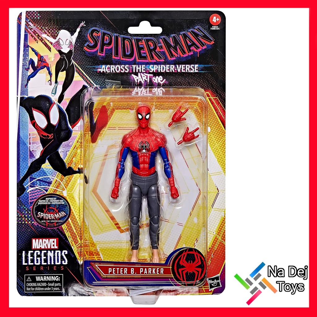 Marvel Legends Across The Spider-Verse Peter B.Parker 6" Figure มาเวล เลเจนส์ ปีเตอร์ บี พาร์เกอร์ ข
