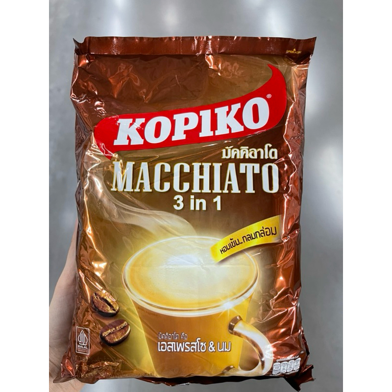 KOPIKO โกปิโก้ มัคคิอาโต กาแฟปรุงสำเร็จ 24 กรัม x 20 ซอง