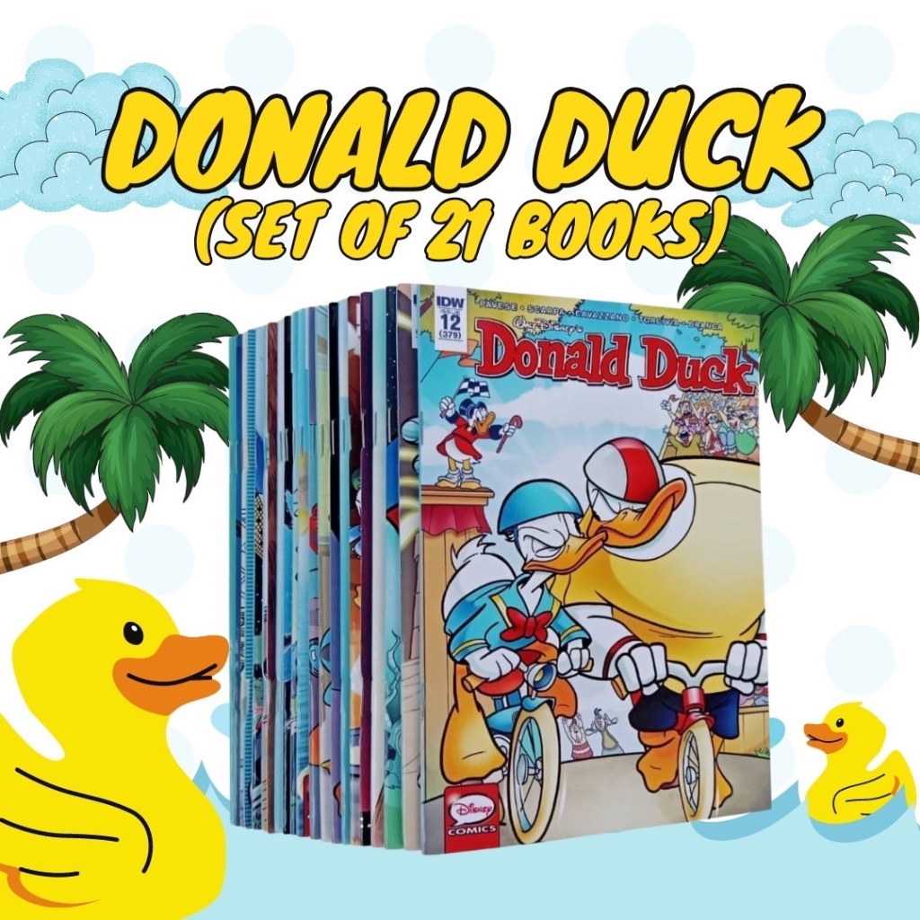 หนังสือชุด Donald Duck ชุด 21 เล่ม การ์ตูน comic book