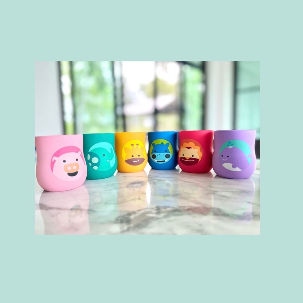 MARCUS & MARCUS  แก้วน้ำ Silicone Baby Training Cup (4oz.) - รูปที่ 2