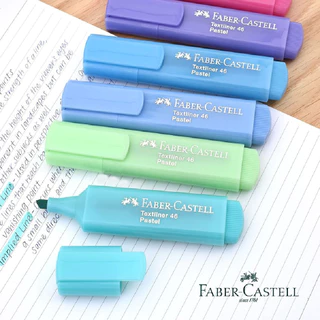 ปากกาเน้นข้อความ เฟเบอร์-คาสเทล Textliner Fluorescent / สีพาสเทล (จำนวน 1 แท่ง)