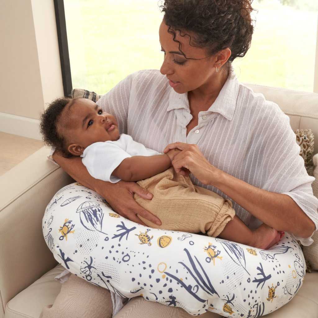[พรีออเดอร์ลาย Cocoon/ลายอื่นพร้อมส่ง] Tutti Bambini Feeding Pillow หมอนรองให้นม