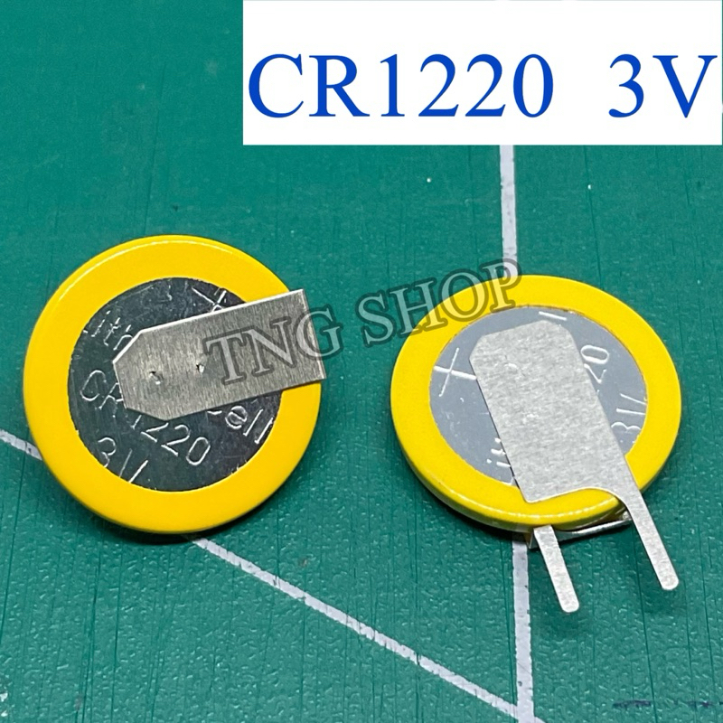 แบตเตรี่CR1220 3V ขาตั้ง/ขานอน ถ่าน CMOS/Battery BIOS Notebook (ถ่านแบบกระดุม ถ่านแบบ Sport ขนาดกระแสไฟ 3V CR1220
