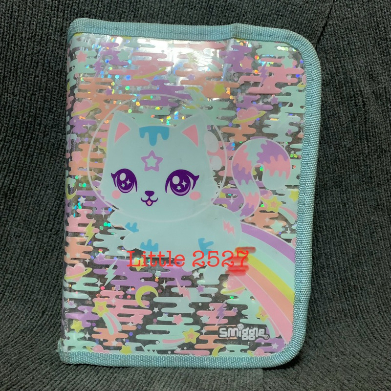 smiggle สมิกเกอร์ small pencil case กระเป๋าดินสอ (มือสอง เฉพาะกระเป๋าเท่านั้น)