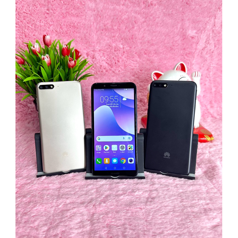 Huawei  Y7 Pro(2018)แท้มือสอง🌺แรม 3 รอม 32 กิ๊ก 🌺ฟรีชุดชาร์จ