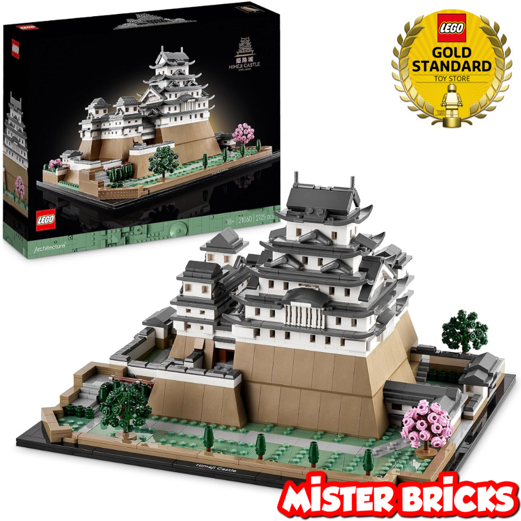 LEGO® Architecture Himeji Castle (21060) - Iconic Japanese Landmark Set