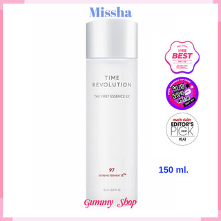 Missha Time Revolution The First Treatment Essence 5X 150ml น้ำตบพิเทร่า ย้อนวัยให้ผิว เพิ่มความกระจ่างใส ยืดหยุ่น
