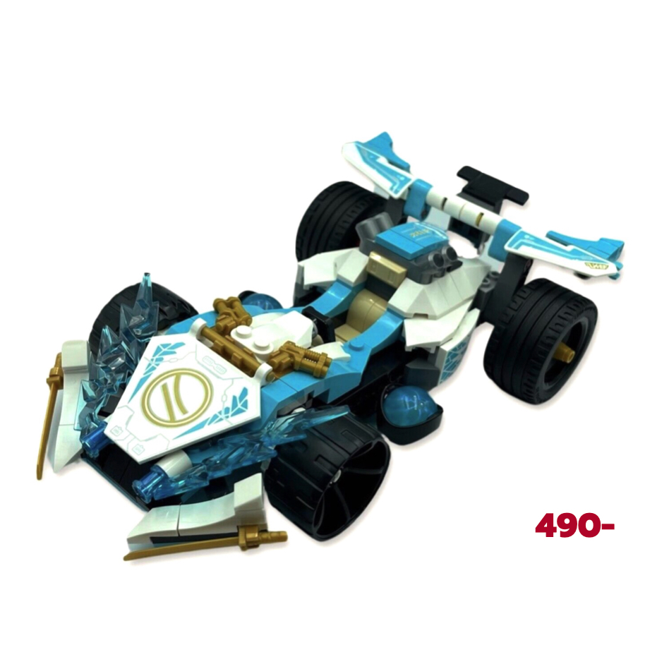 Lego_ninjago_เปิดกล่องแยกขาย_Zane's Spinjitzu Race Car