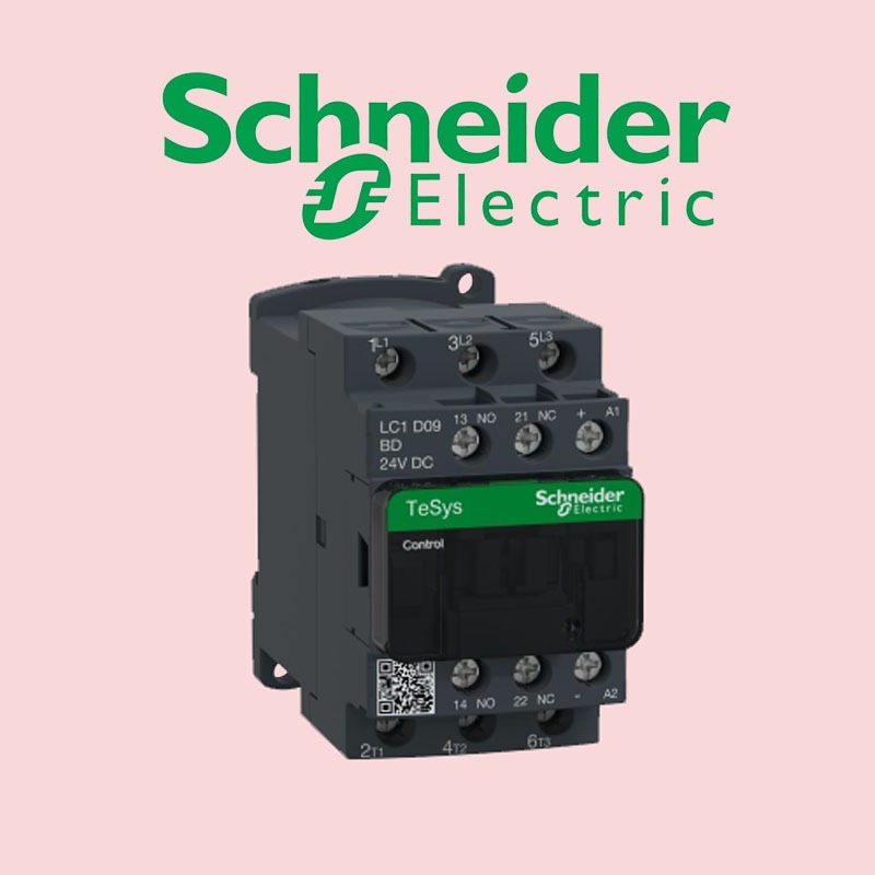 LC1D 09 - 25 แมกเนติกคอนแทรคเตอร์ 24VDC, 48VDC, 24VAC, 48VAC, 110VAC, 220VAC, 380VAC ″SCHNEIDER″
