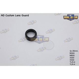 BR3 แผ่นโพลีคาร์บอเนต ป้องกันหน้าเลนส์ ไฟฉาย AD Custom BR3