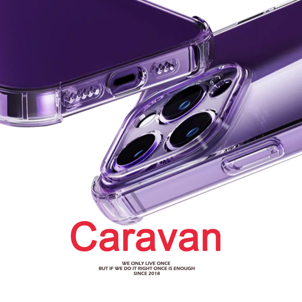 Caravan Crew เคสไอโฟน แบบใส สำหรับ ไอโฟน 15 14 13 6 6s 6 Plus 6s 7 8 X XS MAX XR 11 PRO MAX SE 2020 12 Case