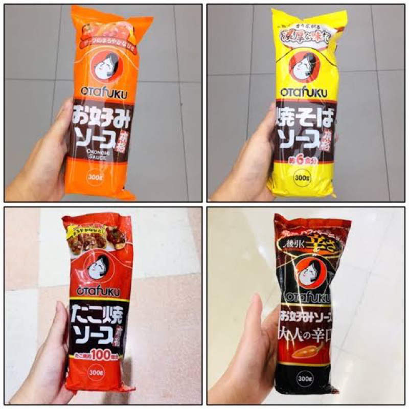Otafuku sauce 300 g. ทาโกะยากิซอส / โอโคโนมิยากิ/ ยากิโซบะ fl นำเข้าจากญี่ปุ่น🇯🇵 300กรัม