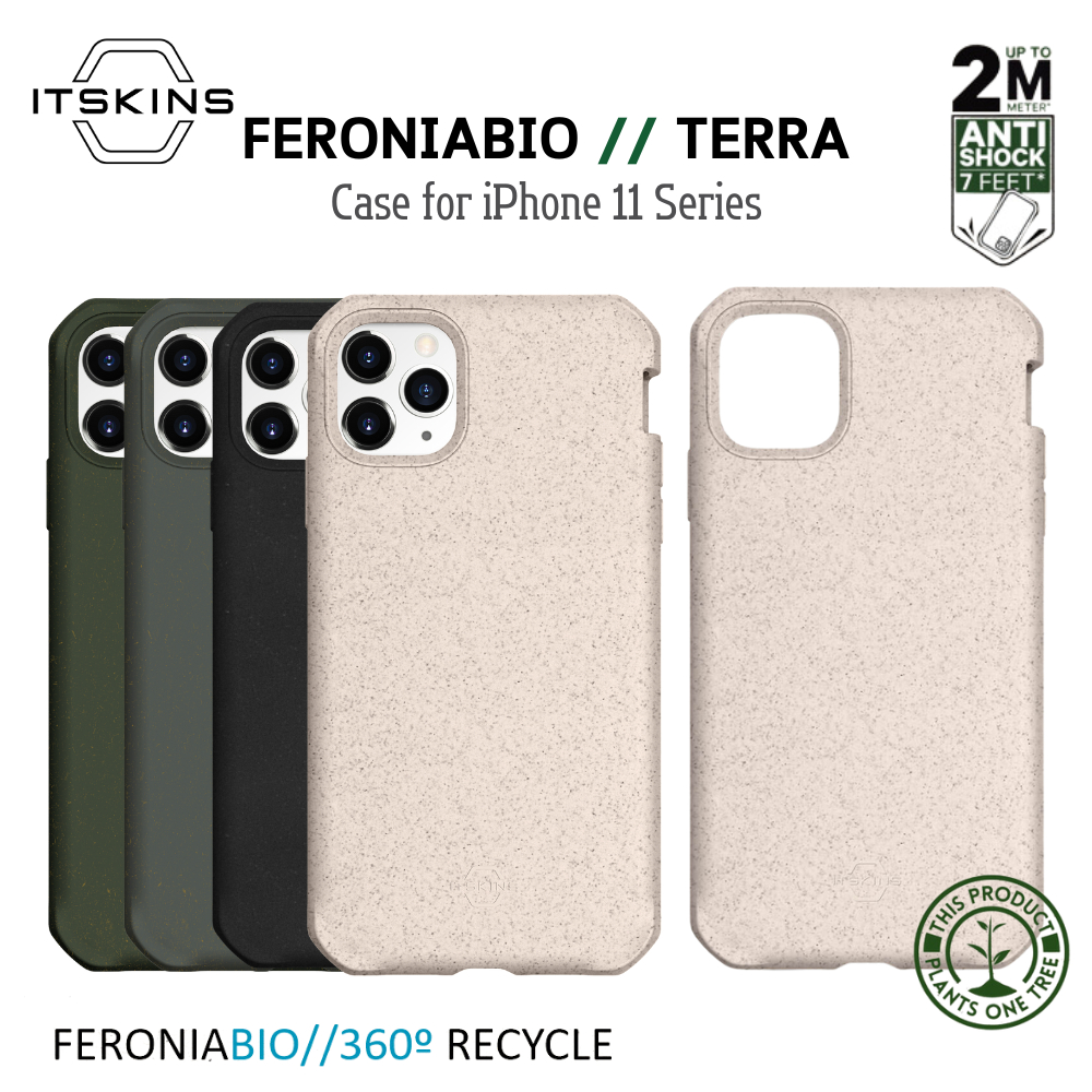[ลดล้างสต็อก] ITSKINS FERONIABIO // TERRA Series Case เคสกันกระแทก สำหรับ iPhone 11 Series ( 11 / 11
