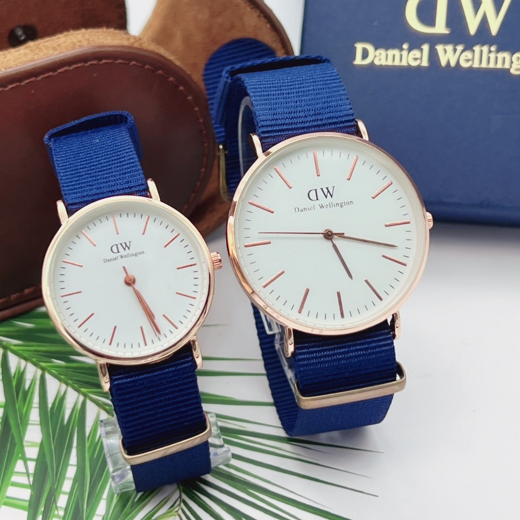 นาฬิกา DW นาฬิกาผู้ชาย นาฬิกาผู้หญิง นาฬิกาข้อมือผู้หญิง สาย ผ้าไนล่อน หน้าปัด 32 มม และ 40 มม