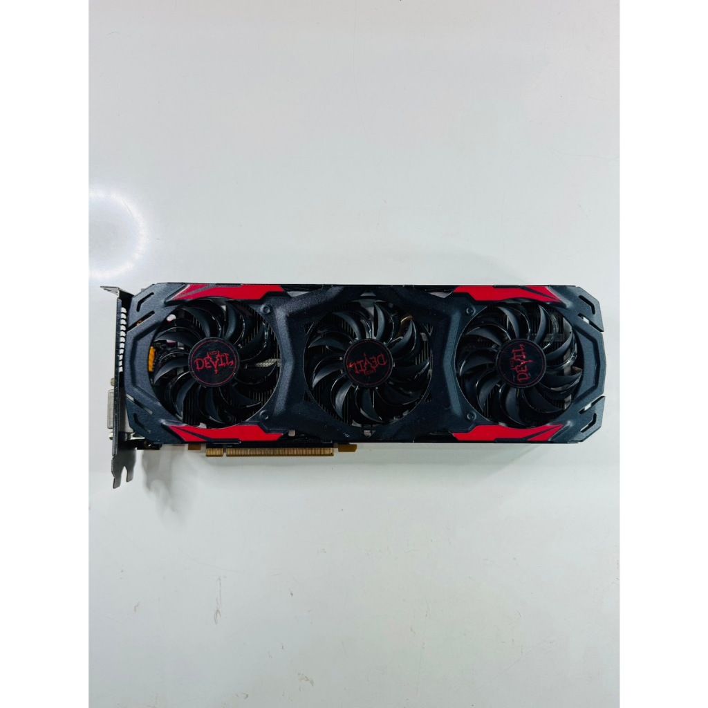 ขายการ์ดจอมือสอง PWC RED DEVIL RX480 8GB