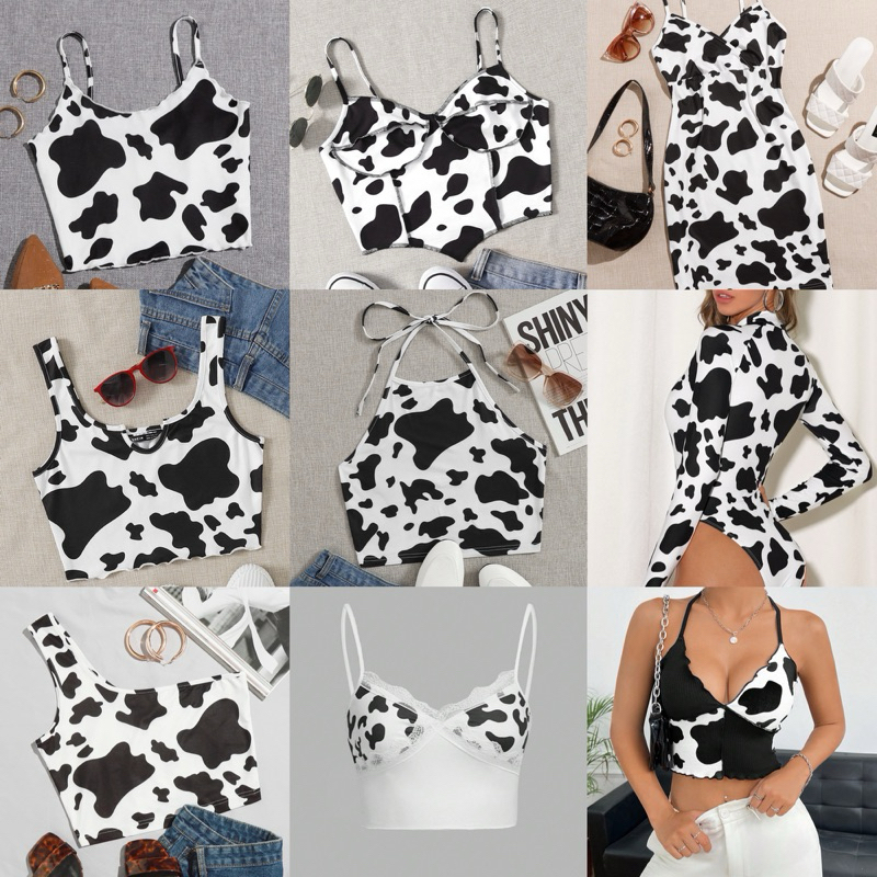 พร้อมส่ง รวมเสื้อผ้า ลายน้องวัว สุดน่ารัก หลากหลายแบบ