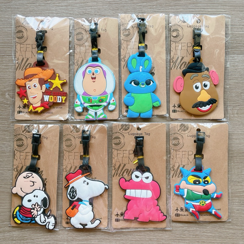 พร้อมส่ง Luggage tag ป้ายห้อยกระเป๋าเดินทาง (ลายเยอะจ้าส่งของจากไทย) – โปรปัง