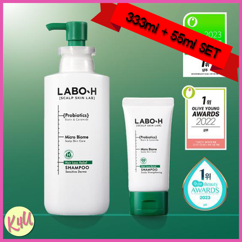 ✨LABO-H✨ Hair Loss Relief Scalp Strengthning Shampoo แชมพูลดผมร่วง แชมพู