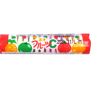 มัตสึยามะ เนโอะ ฟรุ๊ต ซี แคนดี้ ลูกอมกลิ่นผลไม้รวม ขนาด 22 กรัม - Matsuyama Neo Fruit C Candy