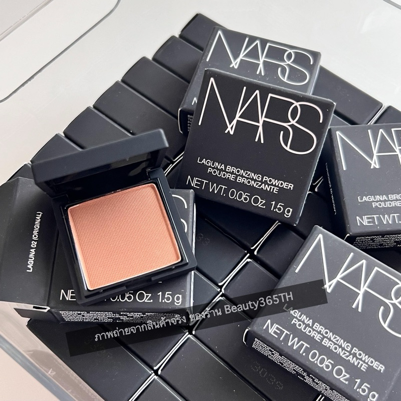 พร้อมส่ง&1.5g(สีLaguna)มีกล่อง&EXP.10/2027 NARS Talc-Free Bronzer Powder