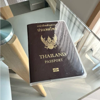[ลดชัวร์] ปกพาสปอร์ต ซองใส่พาสปอร์ต เกรดดี กันน้ำ เคสพาสปอร์ต Passport ปกหนังสือเดินทาง ปกสมุด ส่งไว ออกใบกำกับภาษีได้
