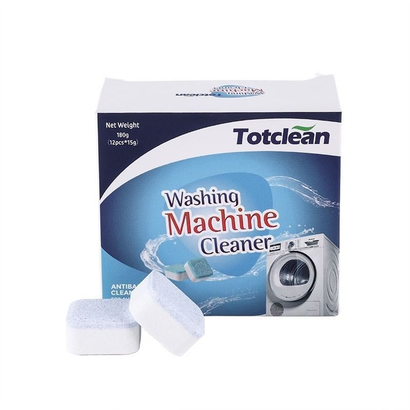 เม็ดฟู่ล้างเครื่องซักผ้า Washing machine tub cleaner ช่วยขจัดคราบเชื้อโรคแบคทีเรียในเครื่องซักผ้า ในถังซักผ้า