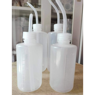 ขวดฉีดน้ำกลั่น (wash bottle) ขนาด 250-500 มล.