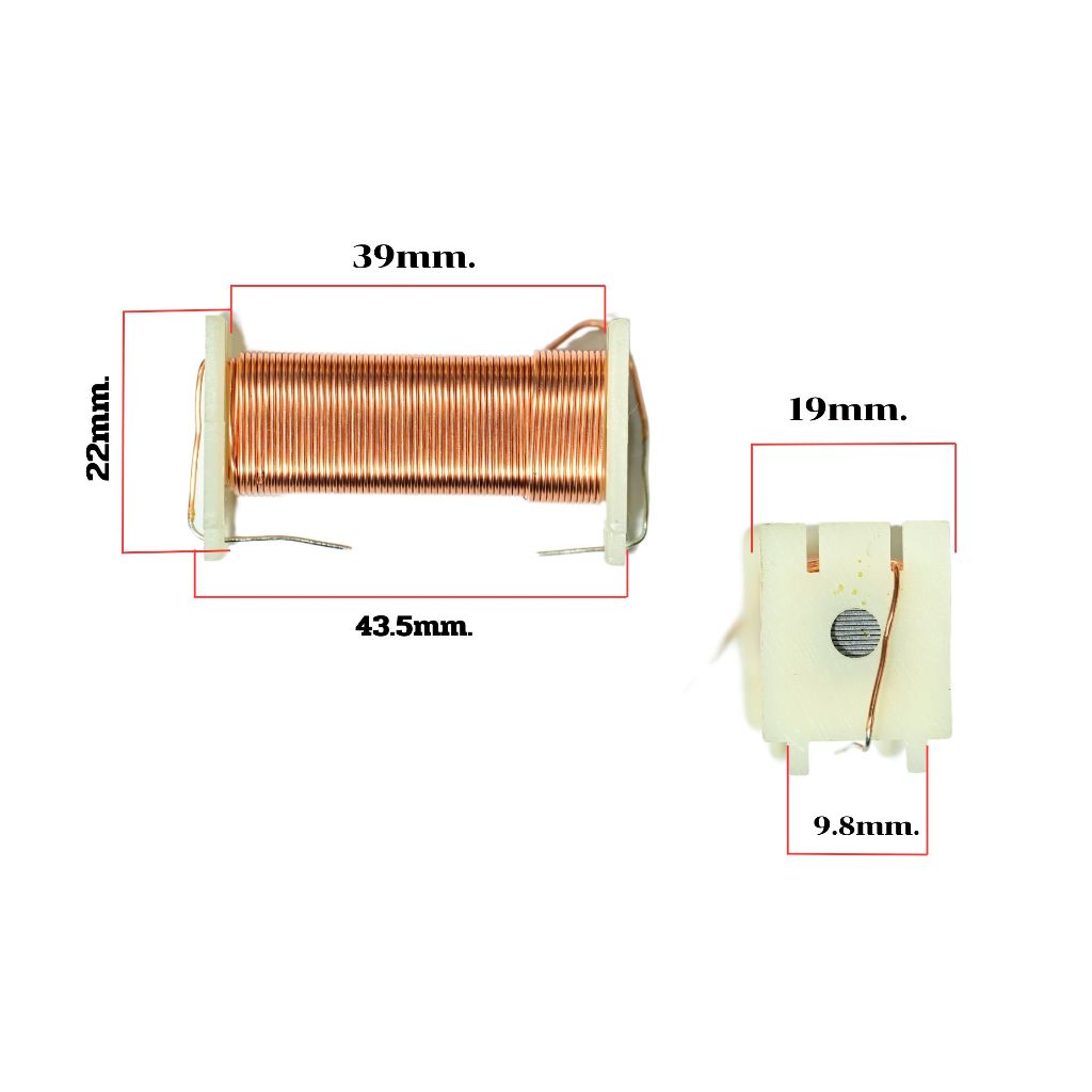 ขดลวด L 1.0mh เน็ตเวิร์ก ลำโพง เสียงแหลม # 2 3 6